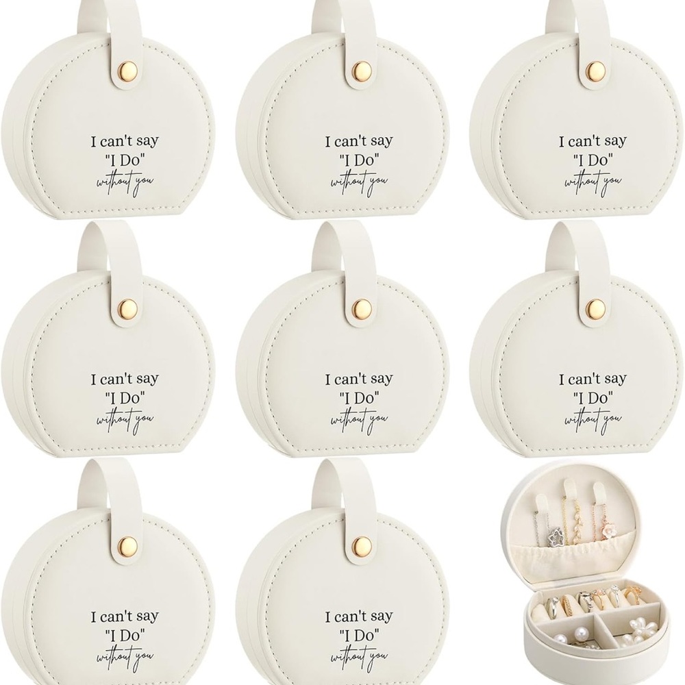 Bridesmaid Jewelry Travel Case